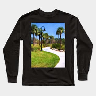 The Curving Path Long Sleeve T-Shirt